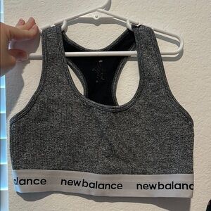 New Balance Women's Gray Sports Bra